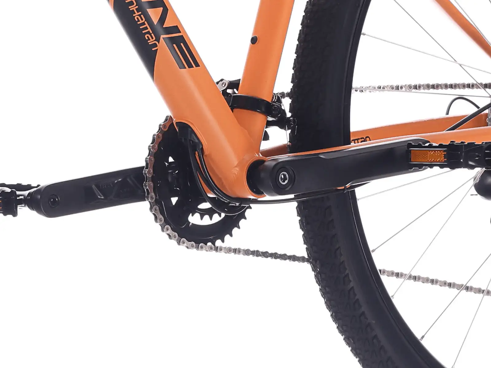 Rock Machine Manhattan 60 horské kolo Matte Lava Orange