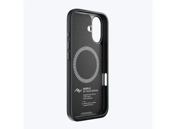 Peak Design Mobile Everyday Fabric Case iPhone 16 obal na mobil Charcoal