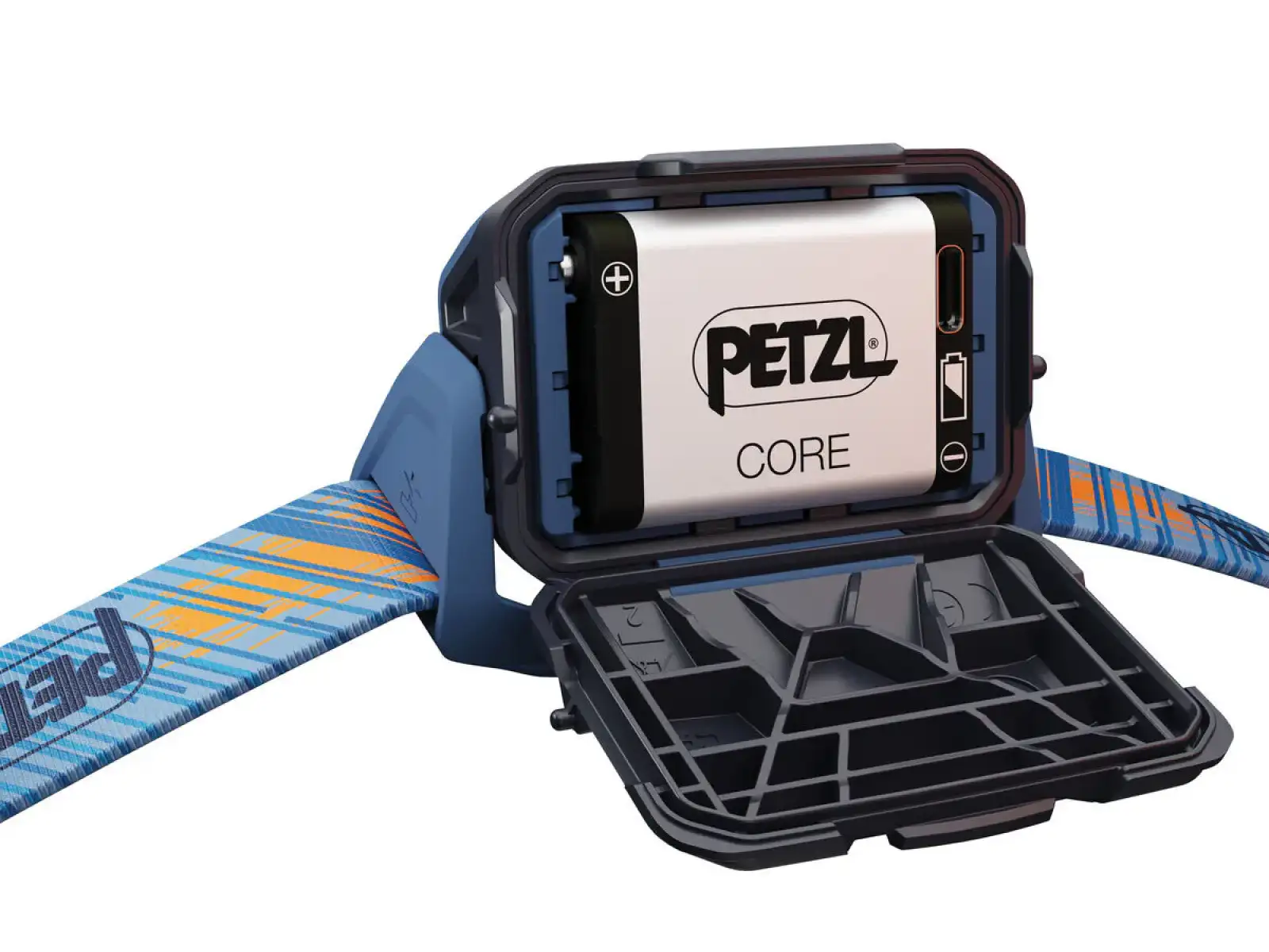 Petzl Aria 2R RGB čelovka modrá