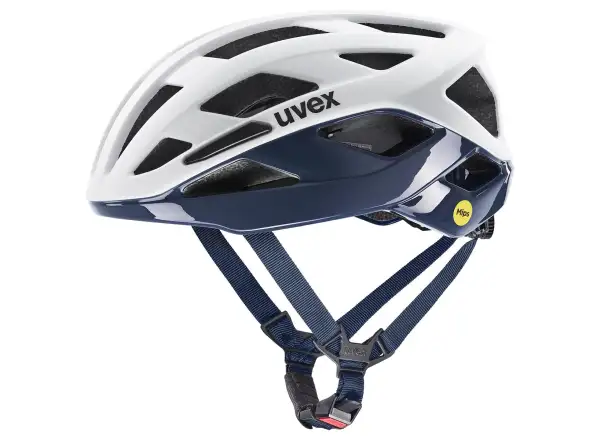 Uvex I-Volume Mips přilba White/Dusk Blue Matt