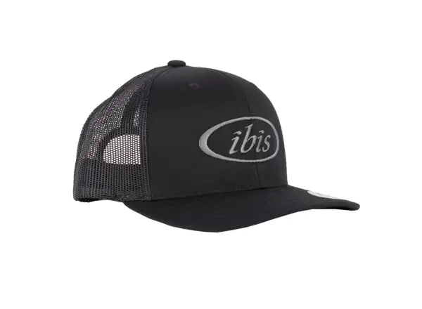 Ibis Trucker kšiltovka Black/Grey Logo