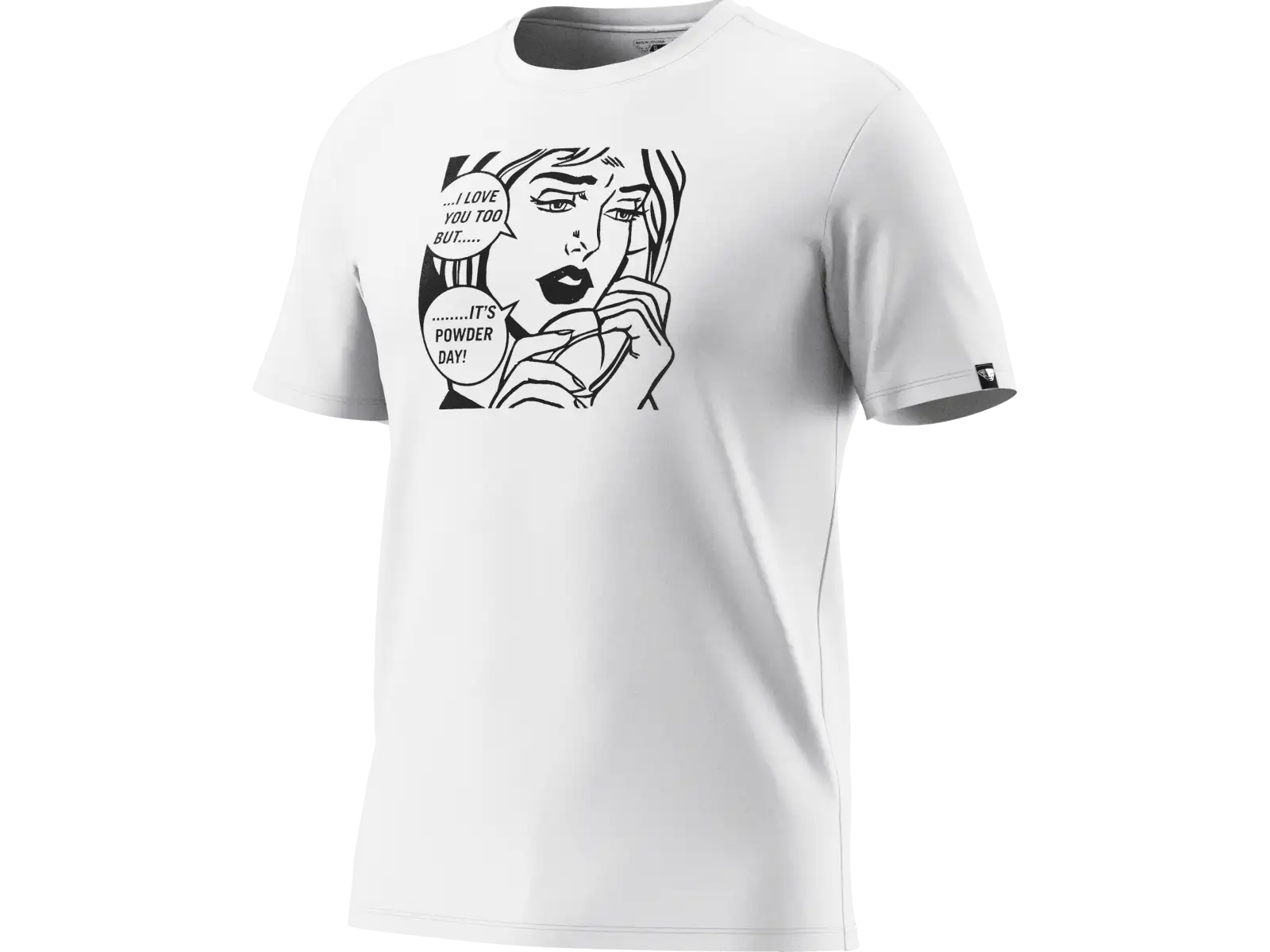 Dynafit Graphic Cotton pánské triko krátký rukáv Smoke Blue/Tabloid