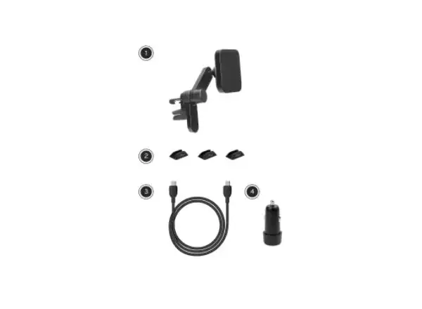 Peak Design Car Mount Vent Charging magnetický držák na telefon Black