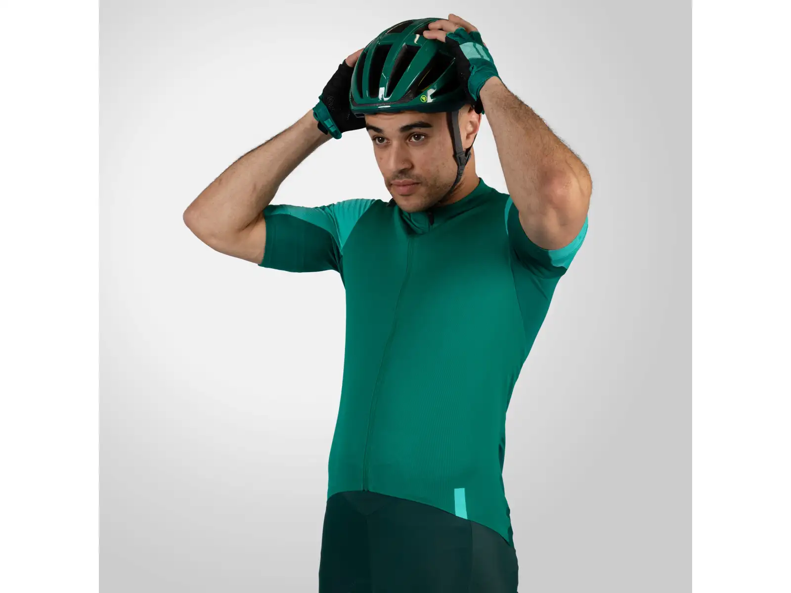 Endura FS260 pánský dres krátký rukáv Emerald green