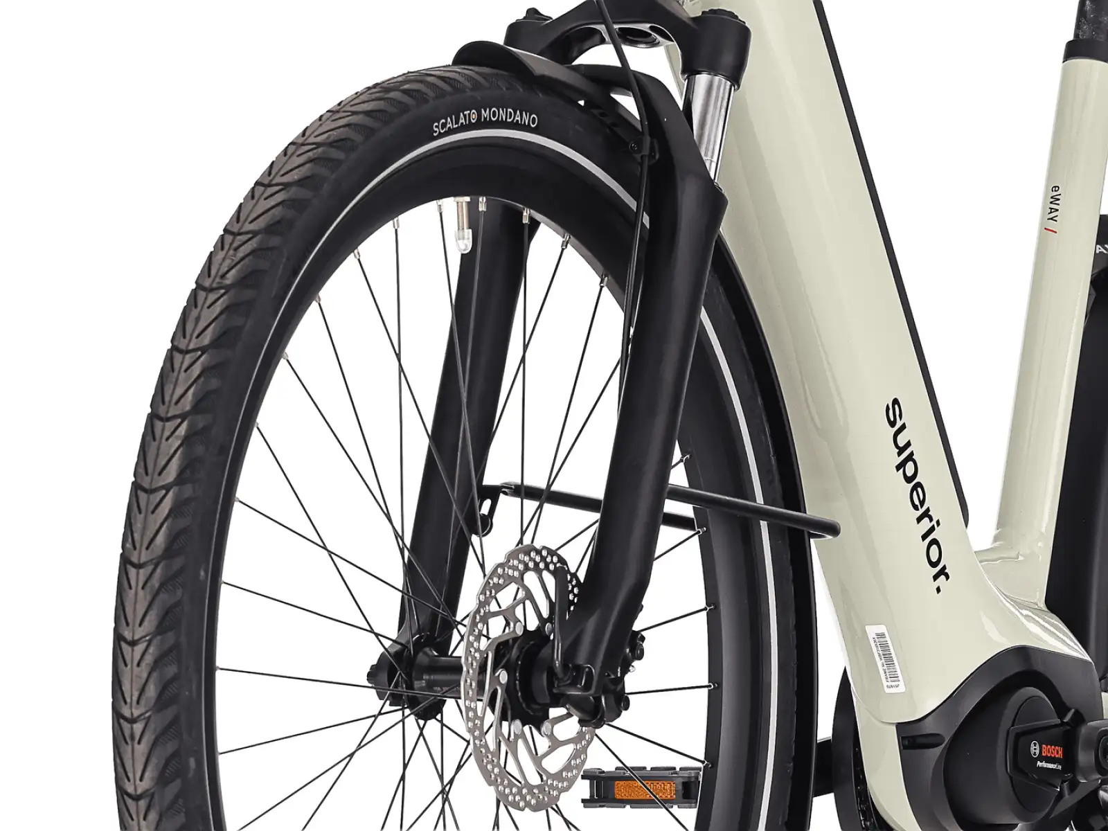 Superior eWAY 6.4 městské elektrokolo Gloss Soft Green