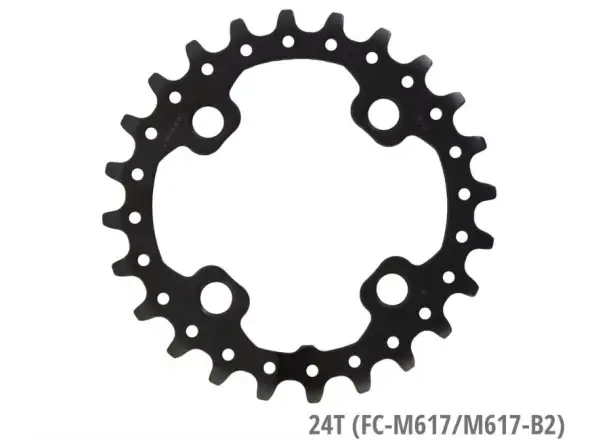 Shimano Deore FC-M617 převodník 24 zubů (AM/AZ)