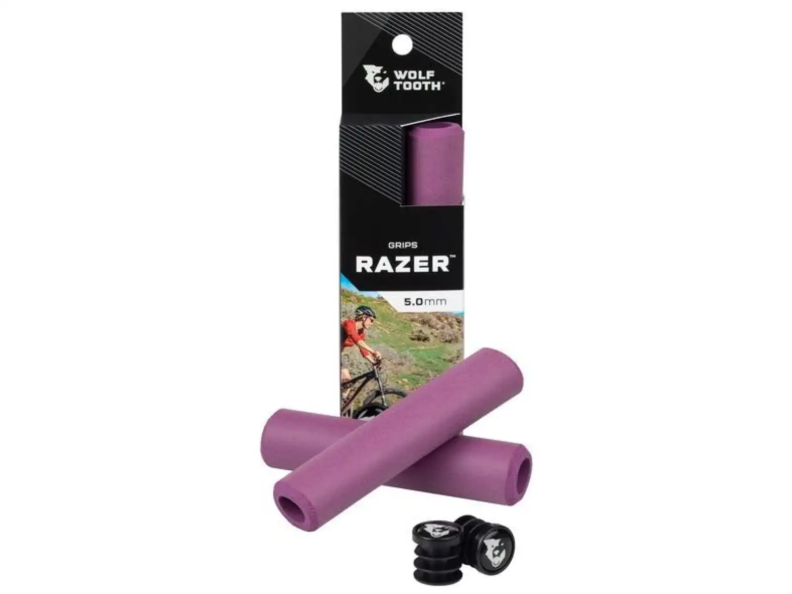 Wolf Tooth Razer 5 mm gripy fialová