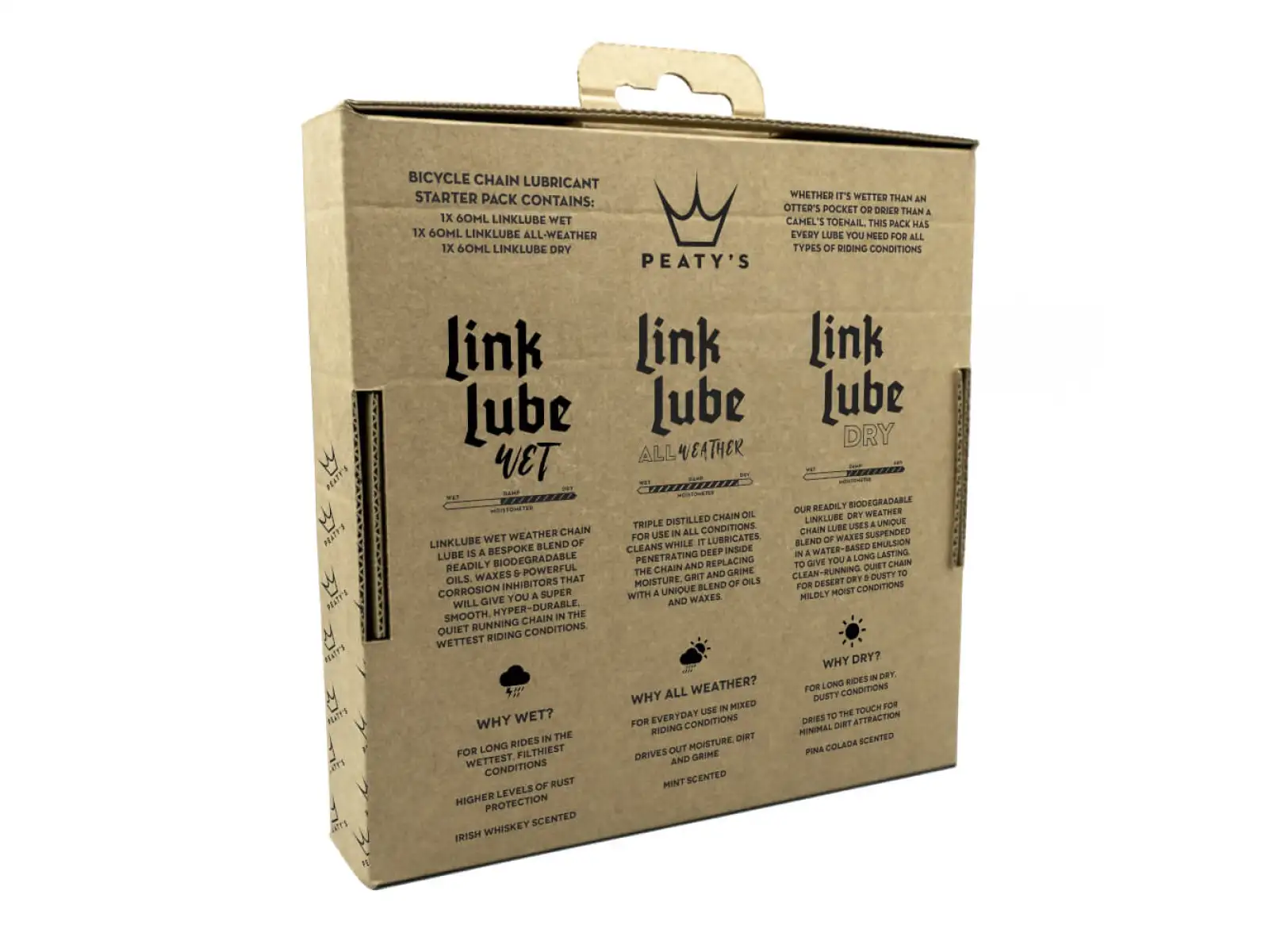 Peatys Linklube All Seasons set maziv 3x60 ml