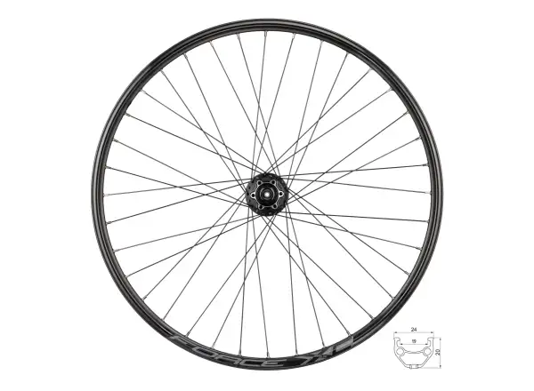 Force XC Disc 26" zadní vypletené kolo FH-M475 36 děr