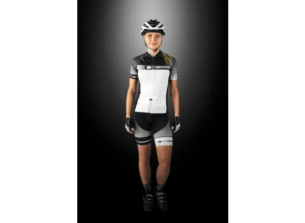 Force Dash Lady dámský dres krátký rukáv černá/bílá