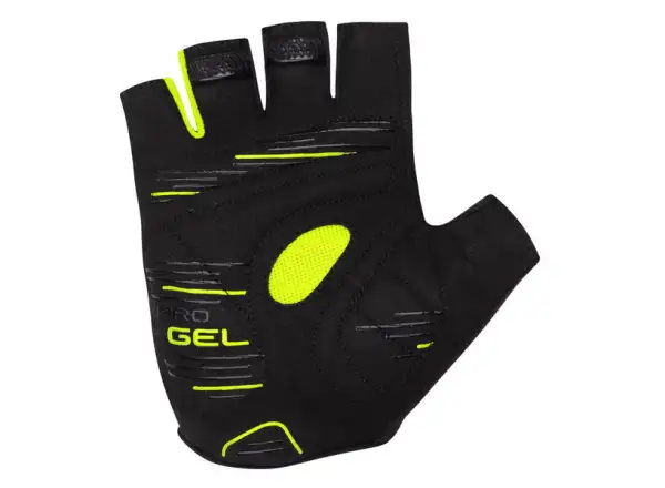 Etape Winner pánské rukavice černá/žlutá fluo