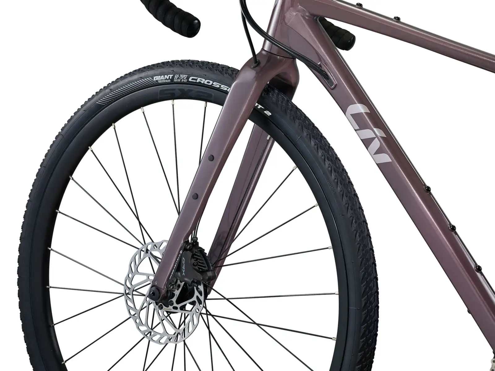 Liv Devote 1 dámské gravel kolo Charcoal Plum