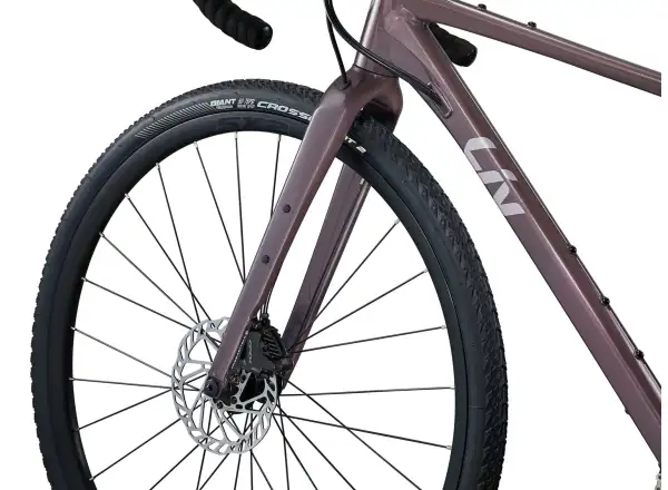 Liv Devote 1 dámské gravel kolo Charcoal Plum