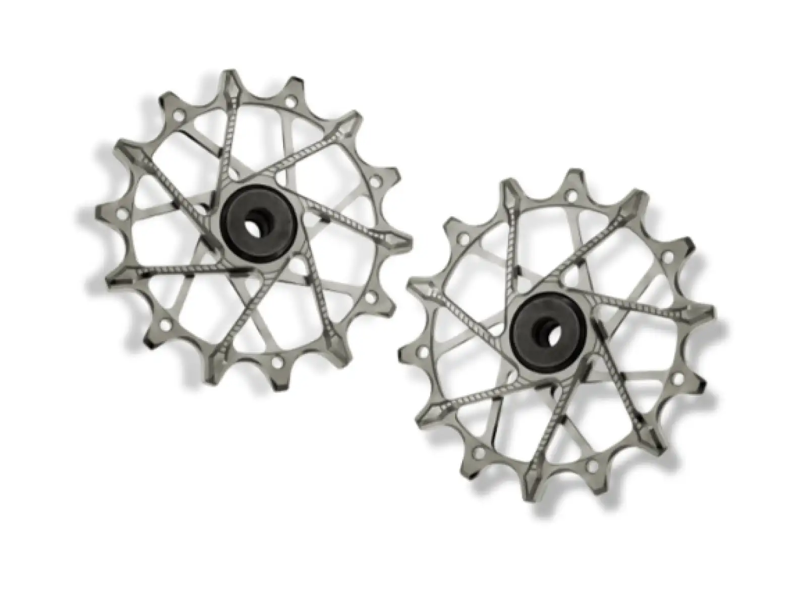 Garbaruk kladky přehazovačky pro Shimano 12 spd.  14 + 16T Silver