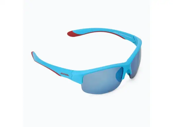 Alpina Flexxy Youth HR dětské brýle Blue-Red Matt/Blue mirror