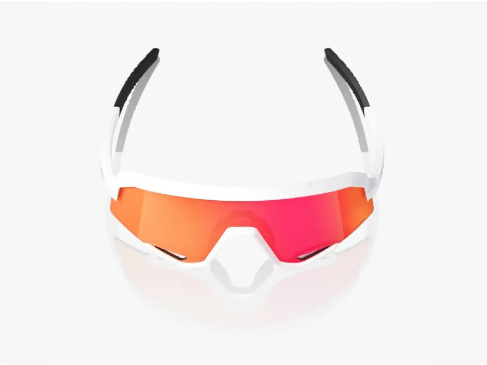 100% Slendale brýle Matt White/HiPER Red Multilayer Mirror