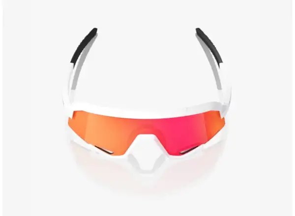 100% Slendale brýle Matt White/HiPER Red Multilayer Mirror
