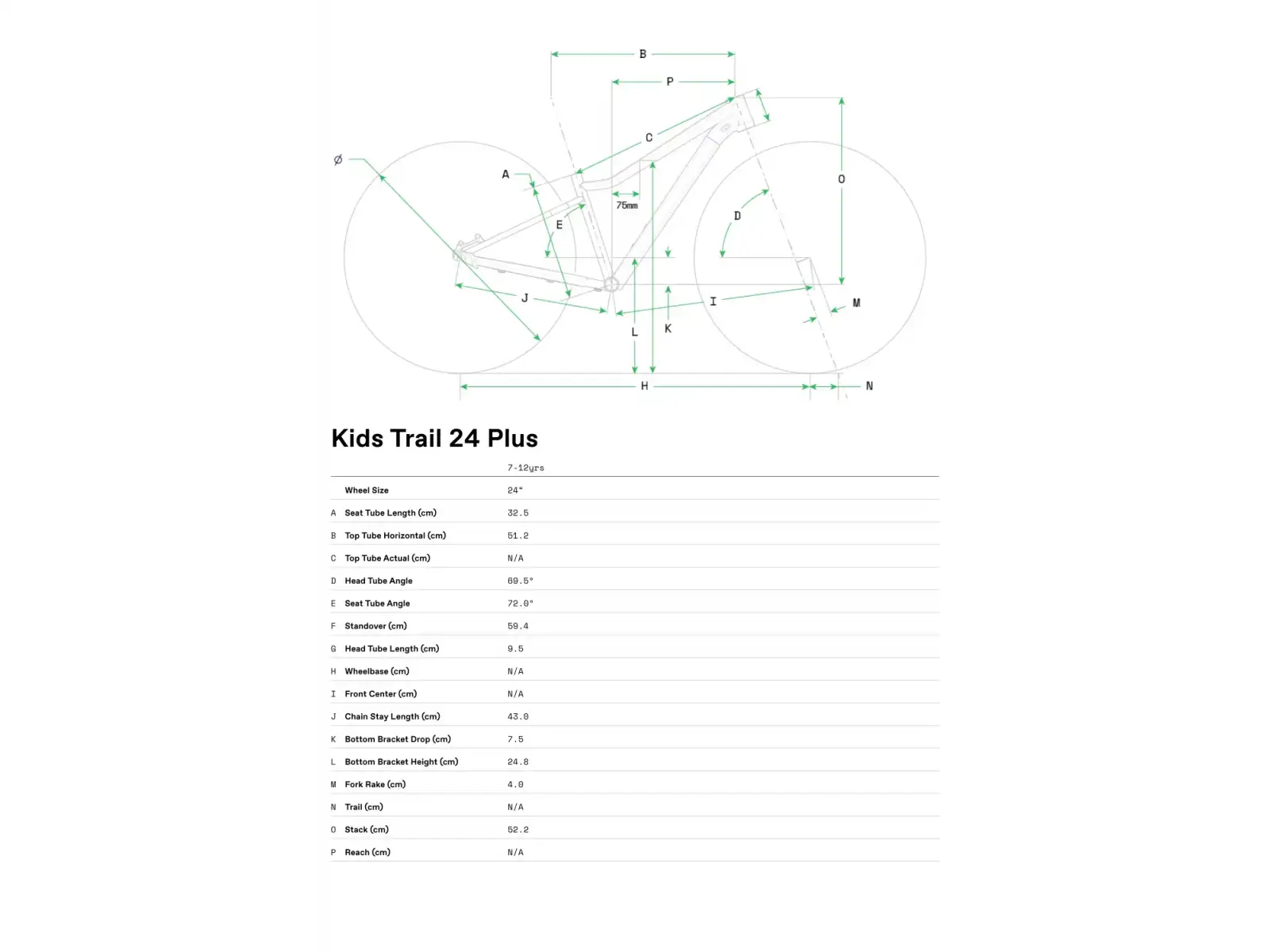 Cannondale Kids Trail Plus 24 dtěské kolo Black Pearl