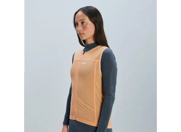 POC VPD Air Vest dámská ochranná vesta Apricot Sunstone