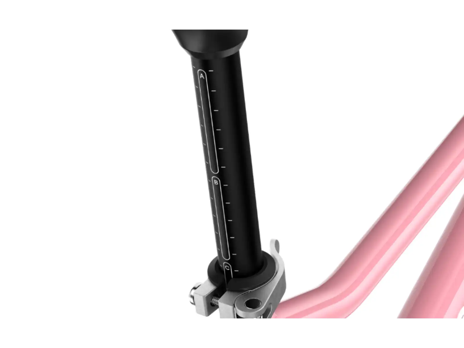 Woom Go 4 dětské kolo 20" Powder Pink