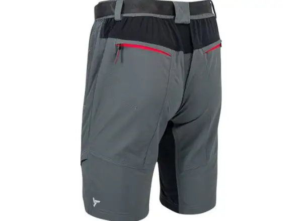 Silvini Rango pánské MTB kraťasy charcoal/red