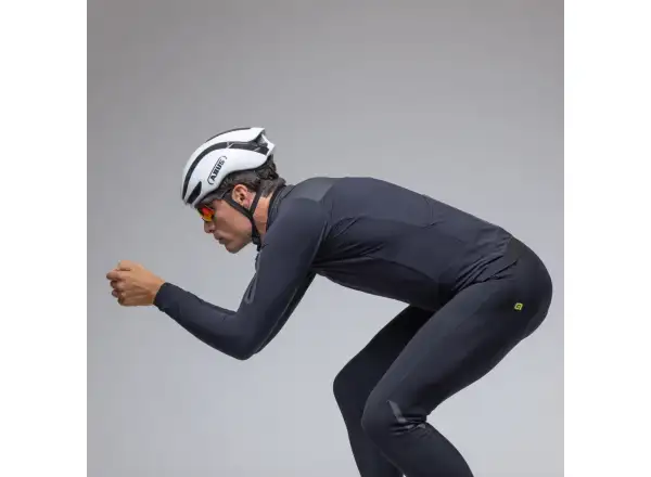 Alé R-EV1 Wool Speed pánská zimní cyklistická bunda Black