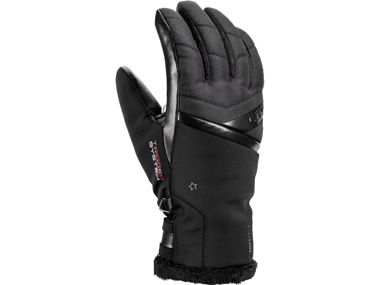 Leki Snowfox 3D Women dámské rukavice Black