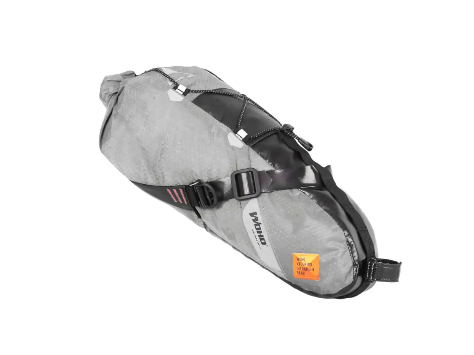 Woho X-Tourning Dry Bag podsedlová brašna 5-7 l Honeycomb Iron šedivá vel. S