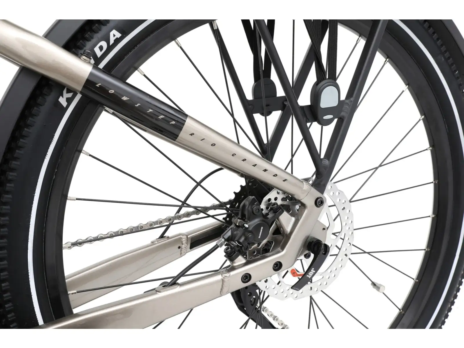 Apache Rio Grande 3 MX 720 Wh nízkonástupové elektrokolo Cappuccino
