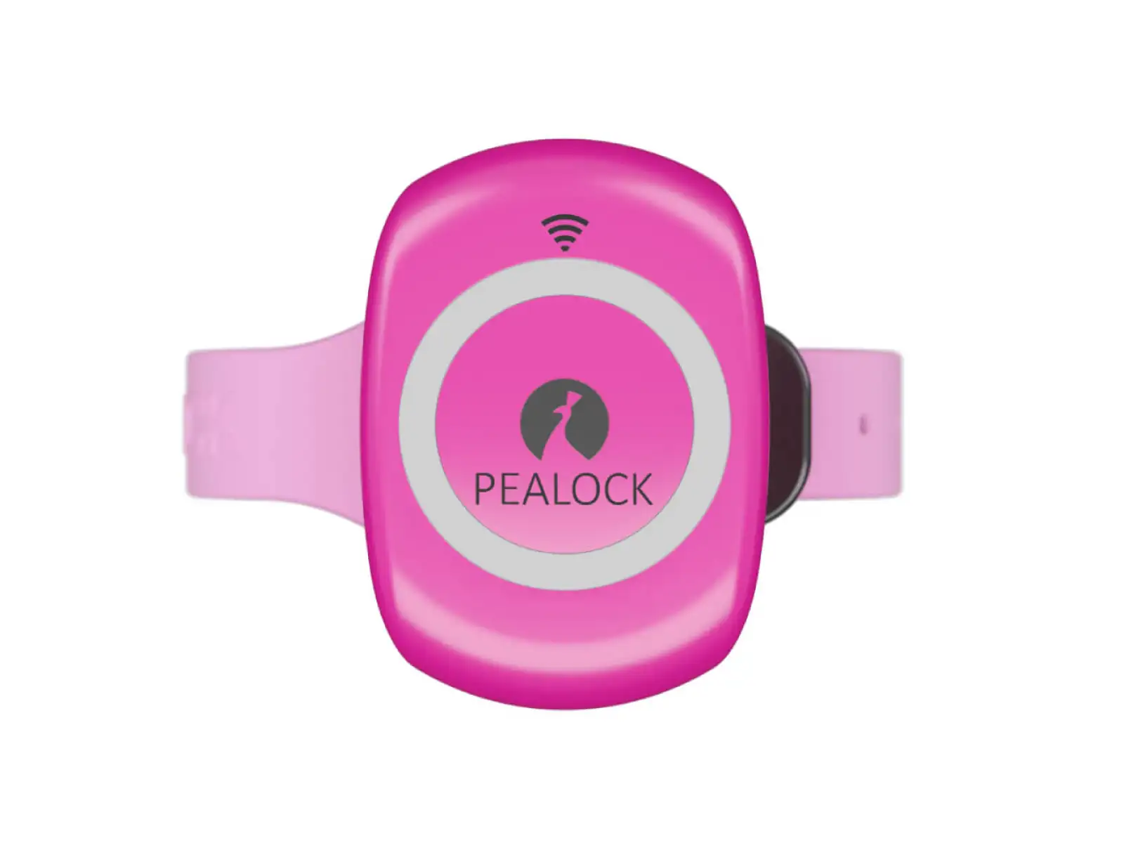 Pealock 1 elektronický zámek na sportovní vybavení růžová