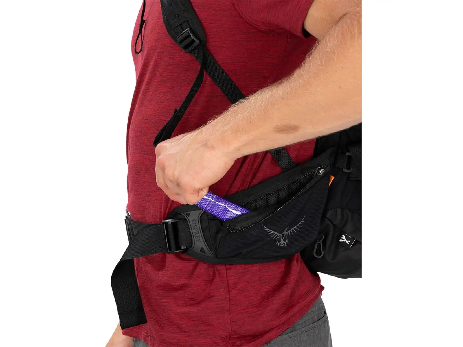 Osprey Raptor Pro batoh 18 l Back