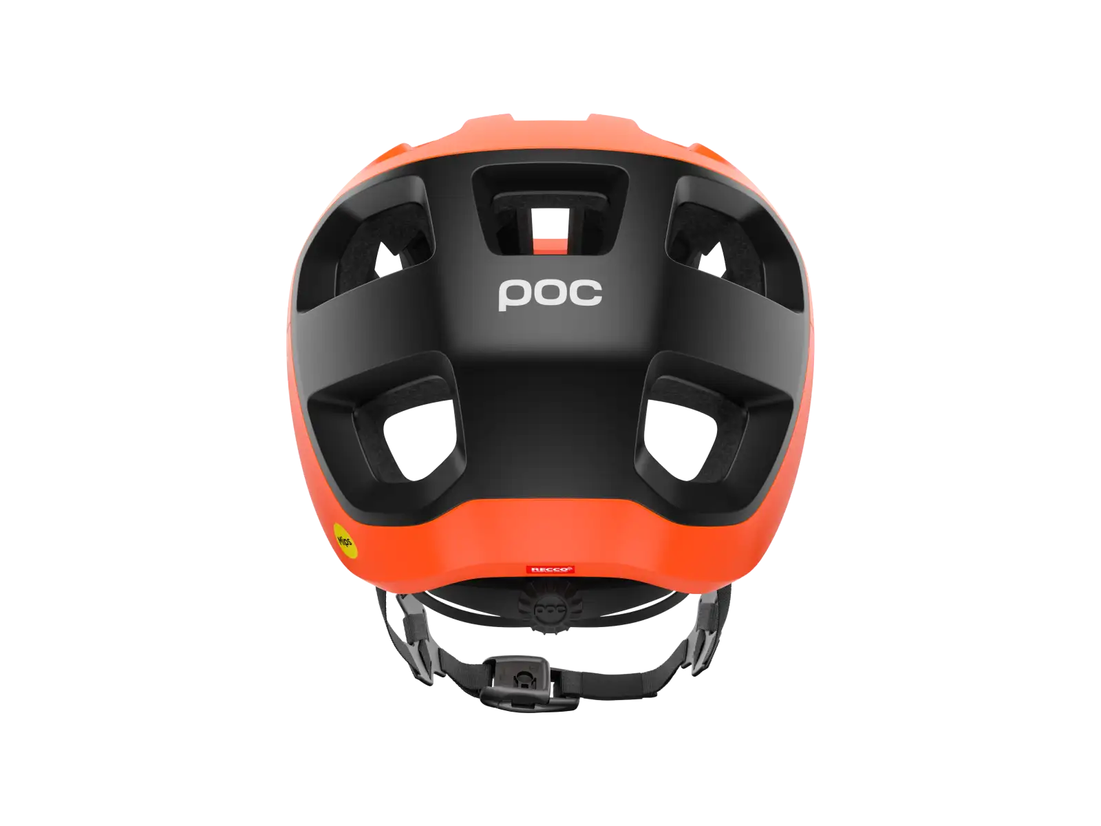 POC Cularis přilba Fluorescent Orange Matt/Uranium Black Matt