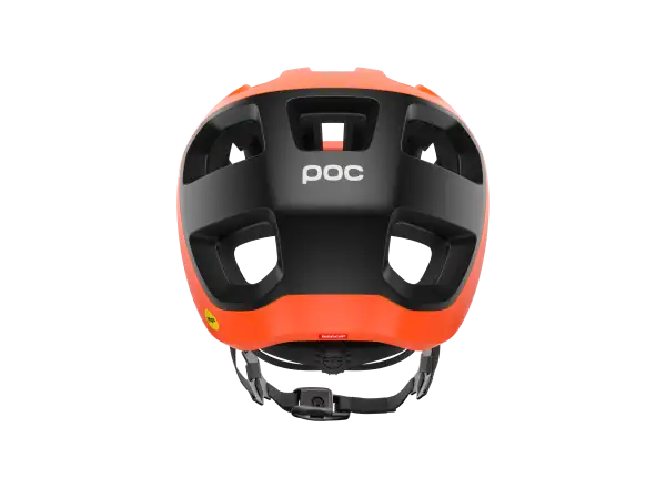 POC Cularis přilba Fluorescent Orange Matt/Uranium Black Matt