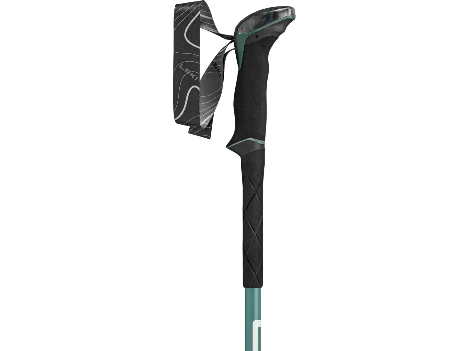Leki Makalu Lite trekové hole malachite Green/Dark malachite Green/White