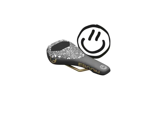Ergon SM Downhill Comp Vali Höll Edition sedlo černá