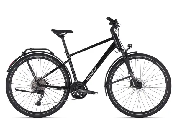 Superior Blox 6.7 T městské kolo Gloss Metallic Black