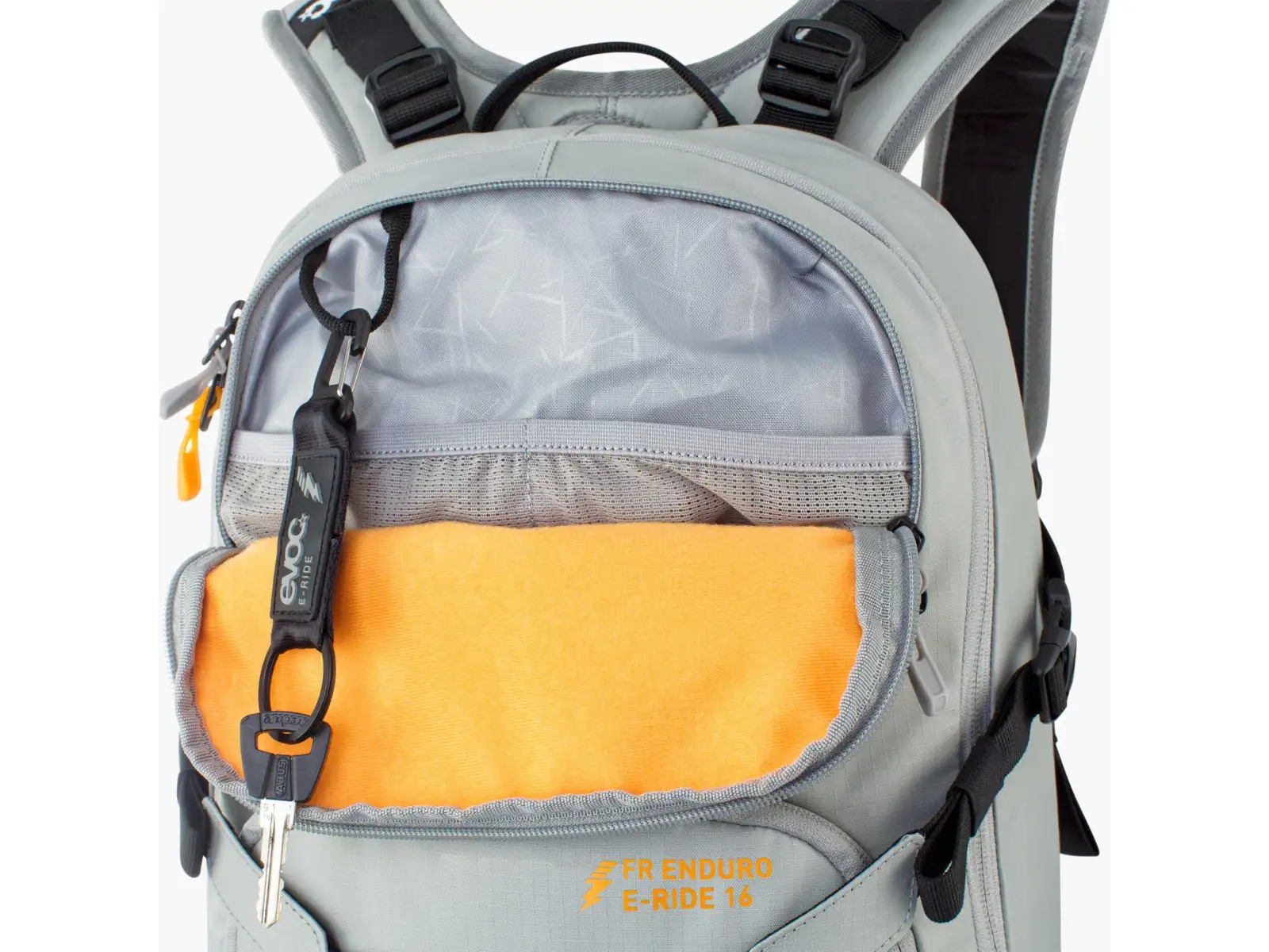 Evoc FR Enduro E-Ride 16 batoh 16 l Stone/Bright Orange