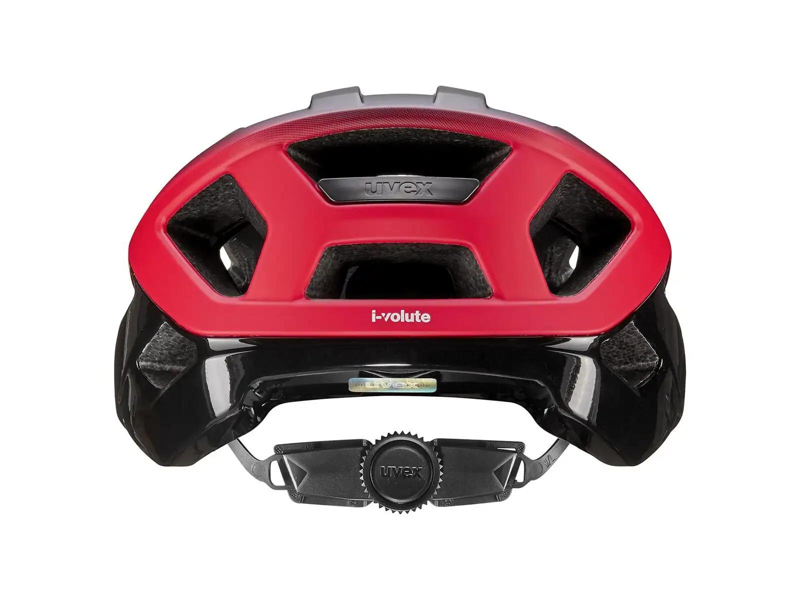 Uvex I-volute přilba Black/Red Matt
