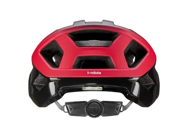 Uvex I-volute přilba Black/Red Matt