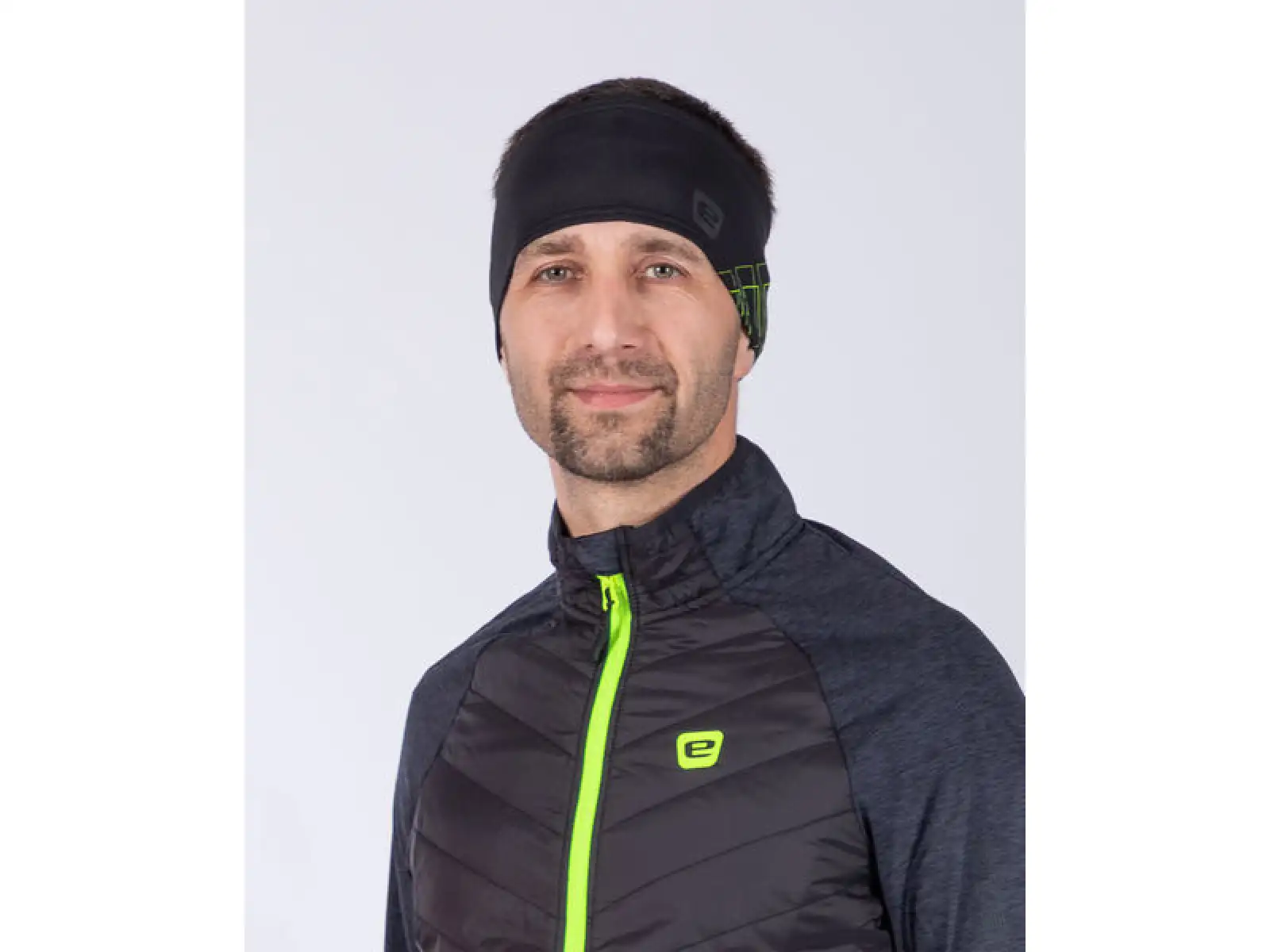 Etape Stix čelenka černá/žlutá fluo