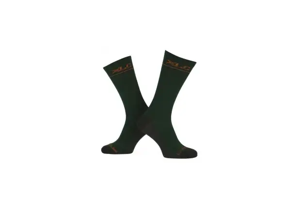 XLC Gravel CS-L05 ponožky zelená love cycling