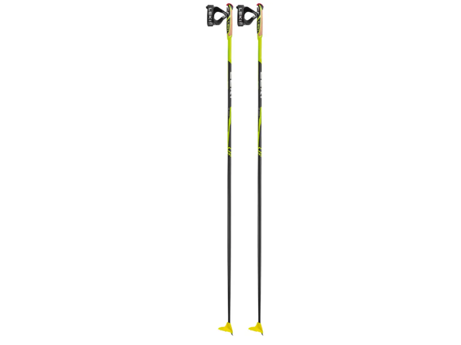 Leki CC 450 Poles běžecké hole Neon yellow/Black/White