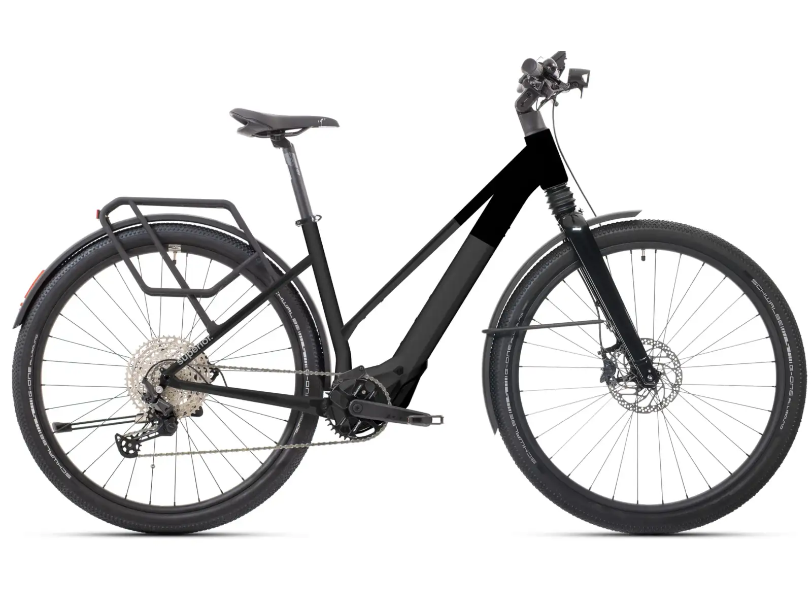 Superior iBlox 6.3 Mid Step městské elektrokolo Matte Black