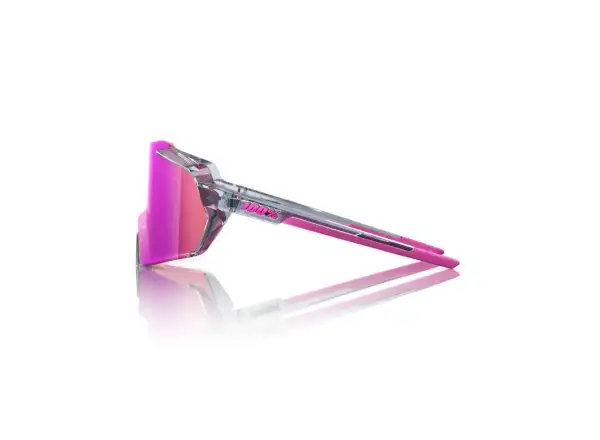 100% Korbin brýle Polished Translucent Grey/Purple Multilayer Mirror