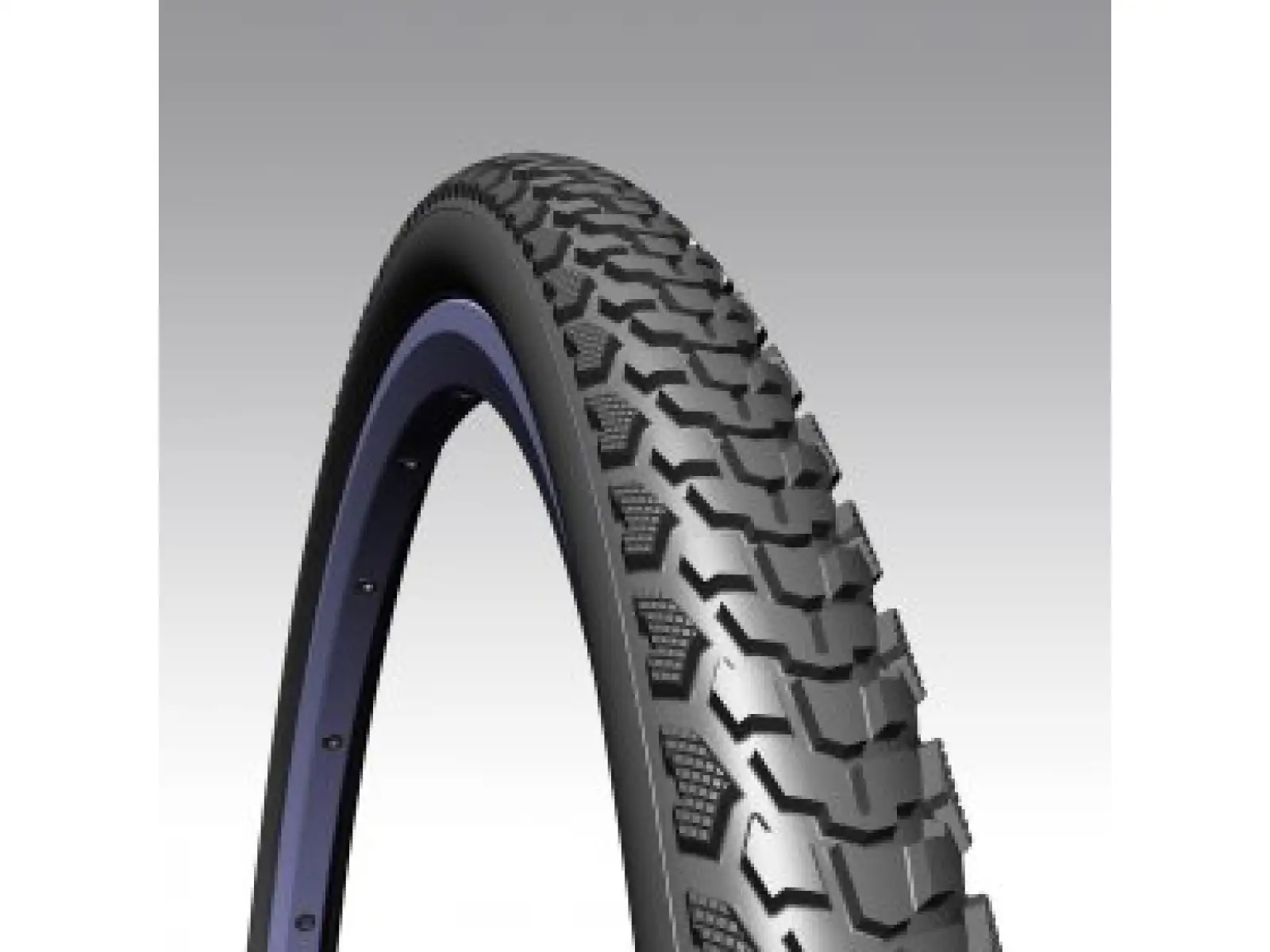 Mitas Gripper 700x40C trekingový plášť drát černá