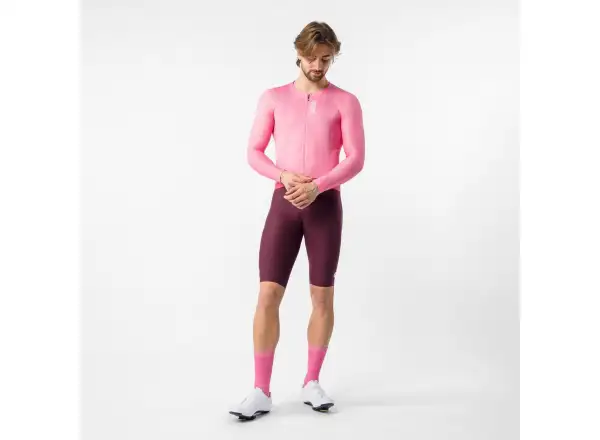 Castelli Giro 109 Corretto pánský dres dlouhý rukáv Rosa Giro