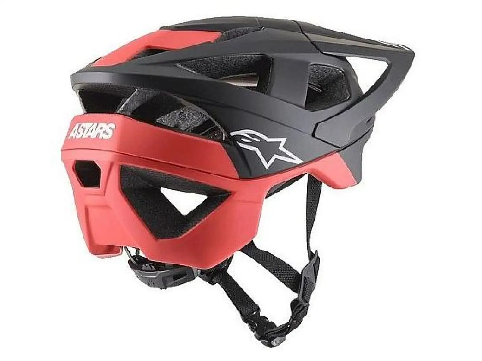 Alpinestars Vector PRO Atom přilba black/red matt