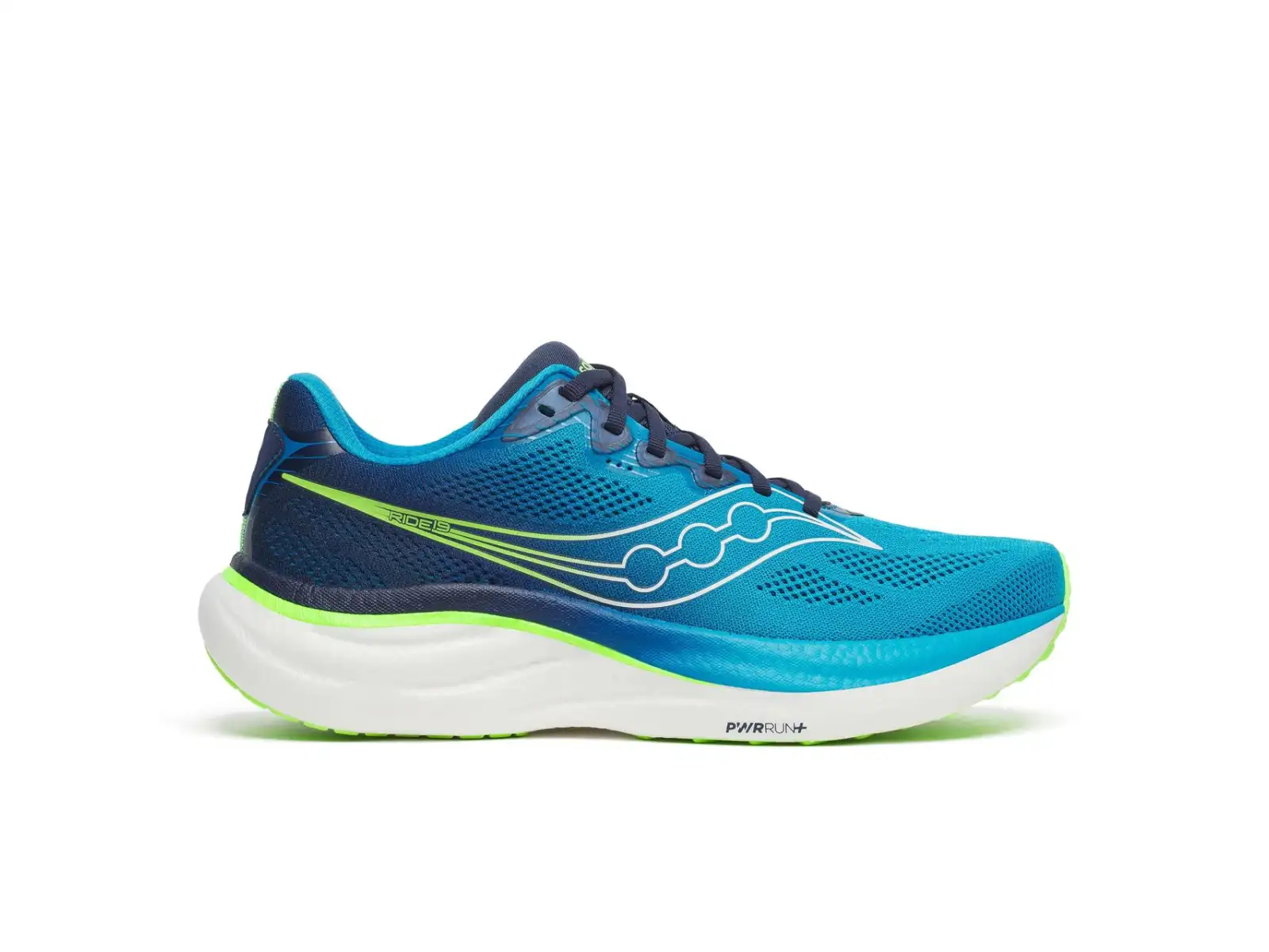 Saucony Ride 19 pánská běžecká obuv Cobalt/Slime