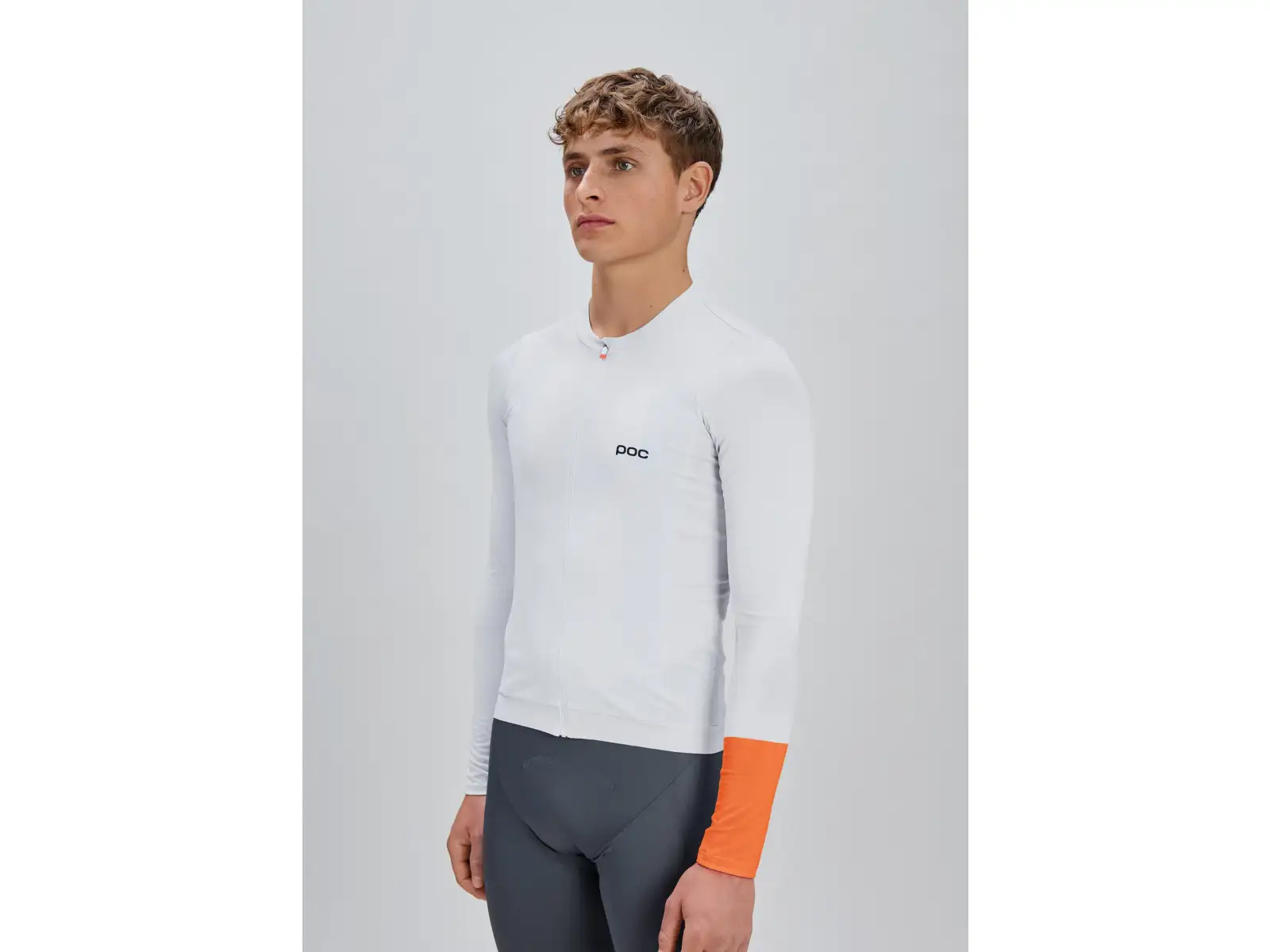 POC Cadence pánský dres dlouhý rukáv Hydrogen White