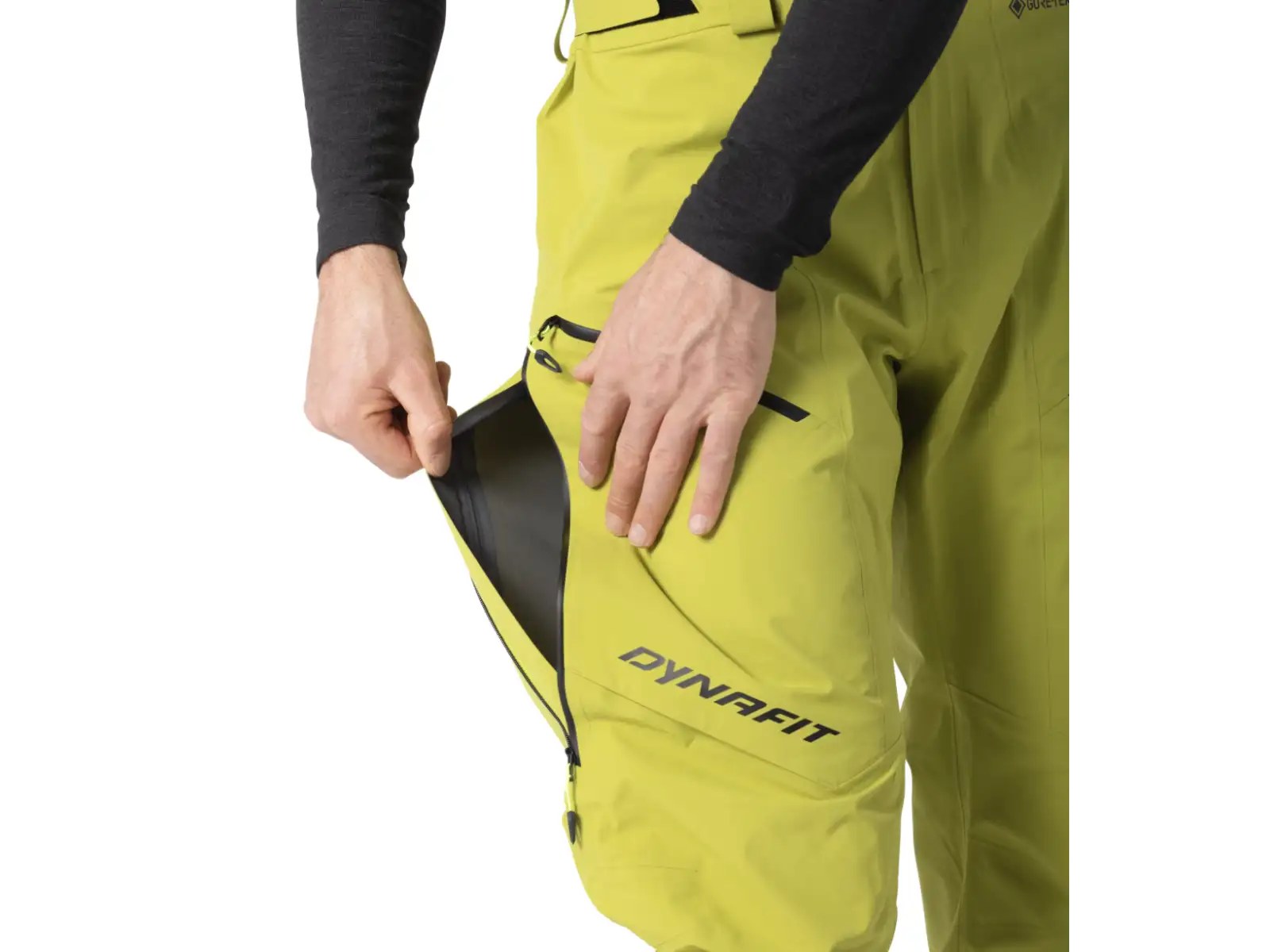 Dynafit Ridge Gore-Tex pánské kalhoty Golden Lime